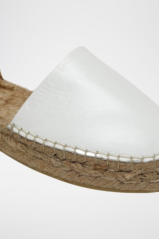 Espadrillas in pelle - Bianco