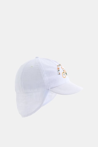 Cappellino safari - Bianco