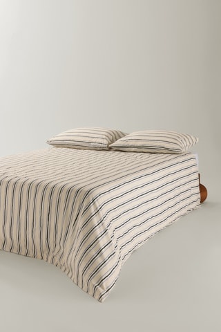 Copripiumino - Navy ed ecrù