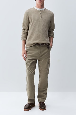 Pantaloni cargo - Taupe