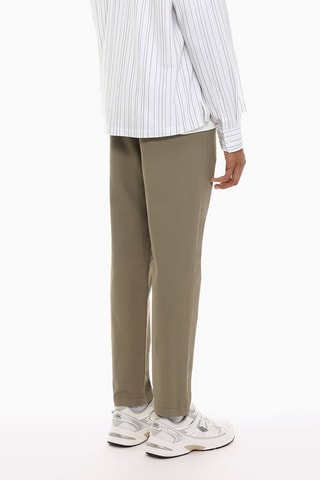 Pantaloni chino skinny - Taupe