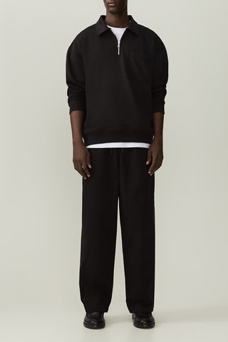 Pantaloni sportivi relaxed - Nero