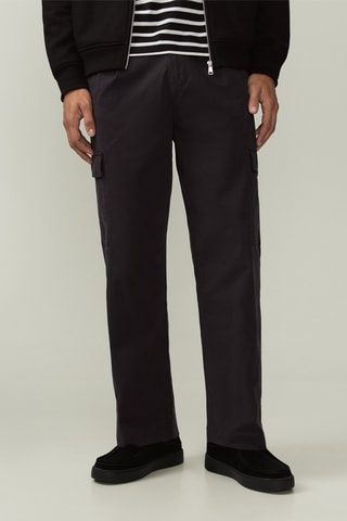Pantaloni cargo - Nero