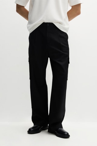 Pantalon cargo - Noir