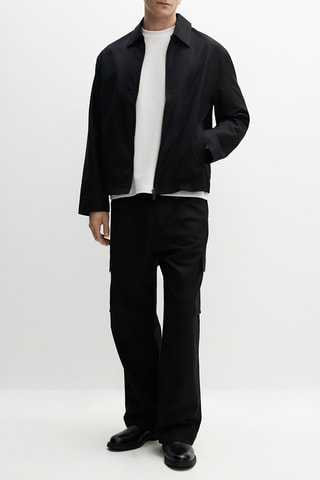 Pantalon cargo - Noir