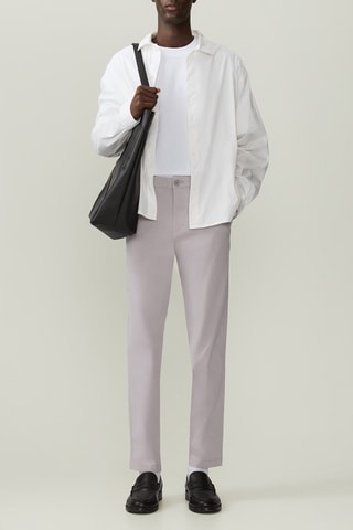 Chino skinny - Gris clair