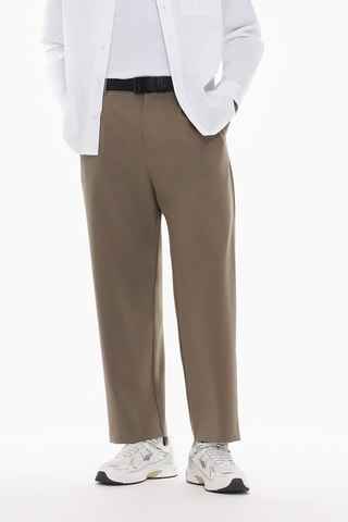 Pantaloni baggy - Taupe