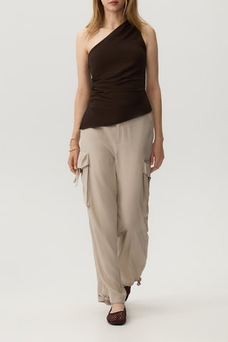 Pantaloni cargo - Beige