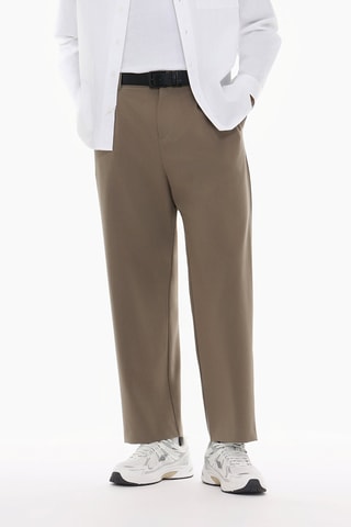 Pantaloni baggy - Taupe