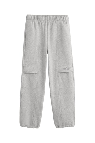 Pantaloni sportivi - Grigio chiaro melange
