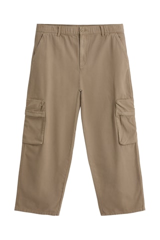 Pantaloni cargo - Marrone