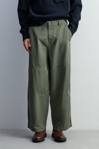 Pantaloni chino - Verde