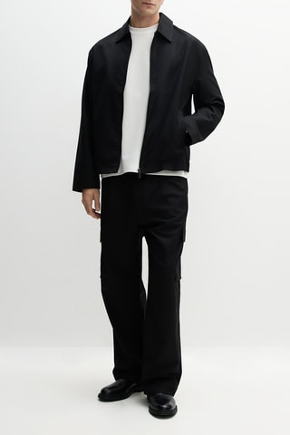 Pantaloni cargo - Nero