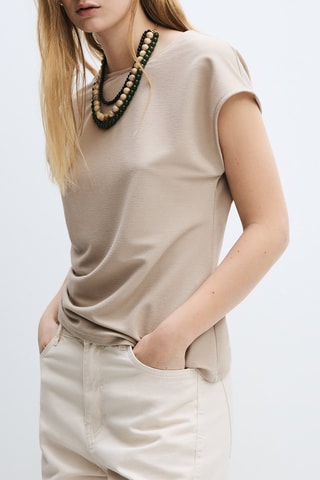 Pantaloni cargo - Ecrù