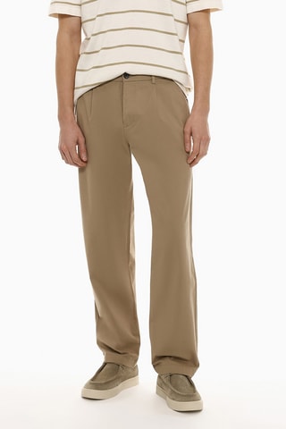 Pantaloni chino relaxed - Marrone