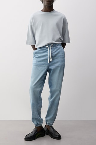 Pantaloni sportivi - Celeste