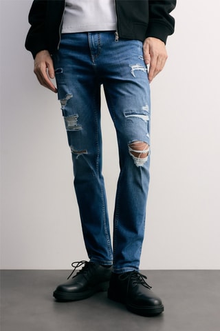 Jean skinny - Bleu