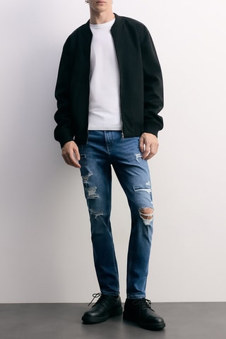 Jean skinny - Bleu