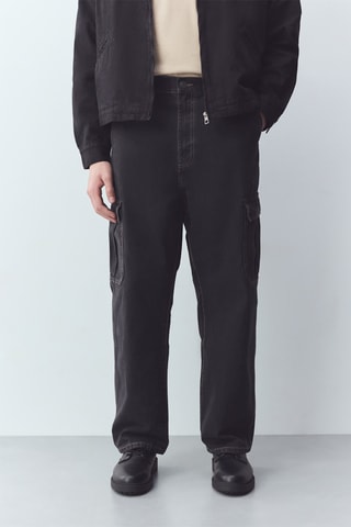 Jean cargo - Anthracite