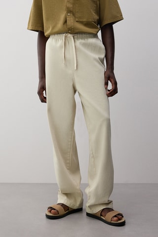 Jeans baggy - Ecrù