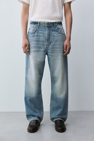 Jeans baggy - Blu