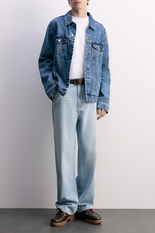 Jeans baggy - Blu