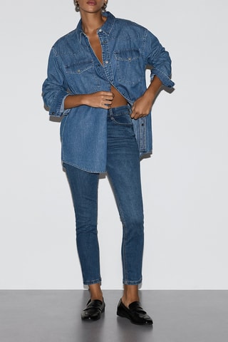 Jean skinny - Bleu marine