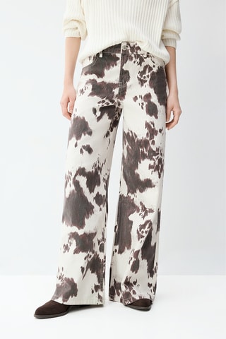 Jeans wide legs - Bianco