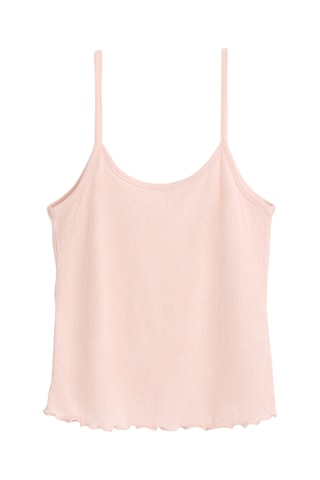 Canotta pigiama - Rosa cipria