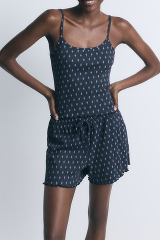 Canotta pigiama - Navy