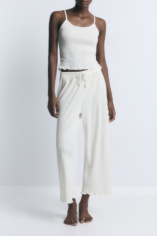 Pantaloni pigiama - Bianco