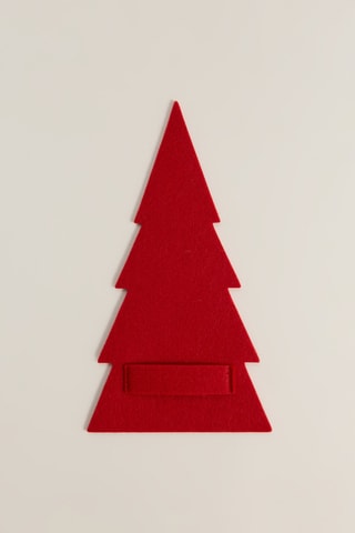 Porte-couverts - Rouge