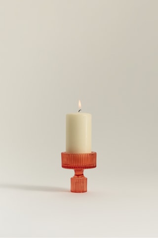 Candeliere double face - Rosso