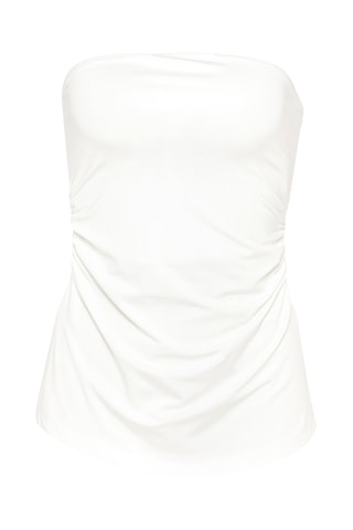 Top bustier - Bianco