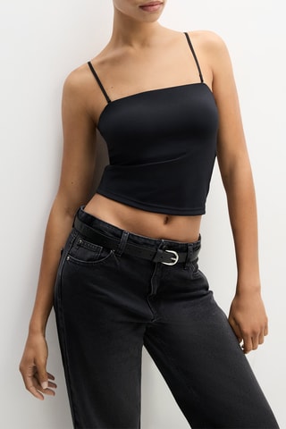 Crop top - Nero