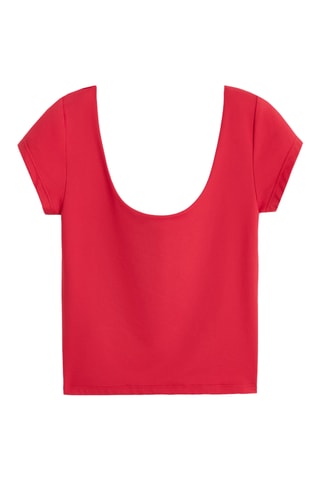 Crop top - Rosso