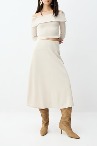 Crop top - Beige