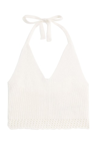 Crop top - Bianco