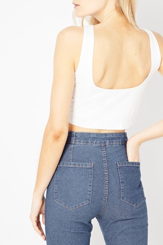 Crop top - Bianco