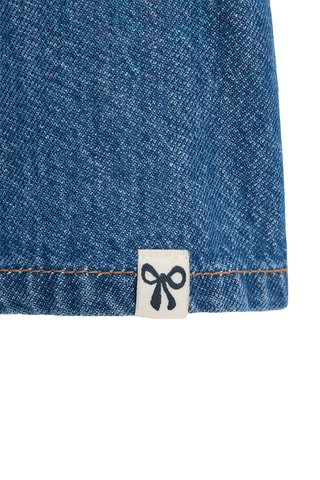 Top in jeans - Navy