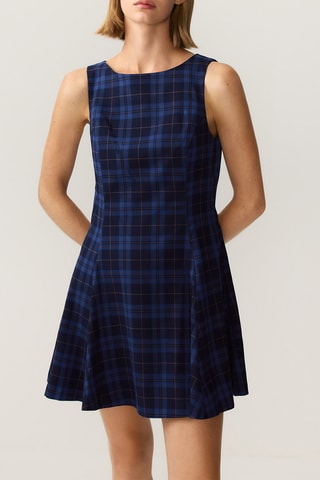 Robe patineuse - Bleu marine