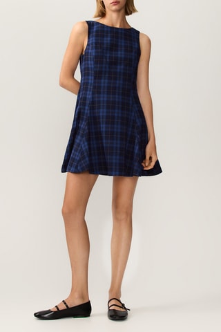 Robe patineuse - Bleu marine