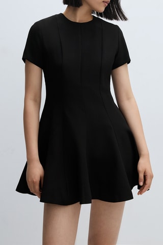 Robe patineuse - Noir