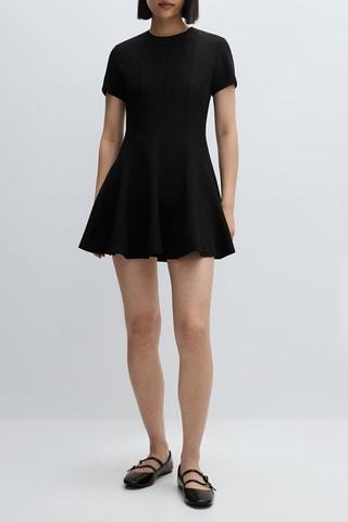 Robe patineuse - Noir