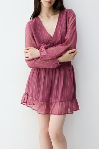 Robe patineuse - Vieux rose