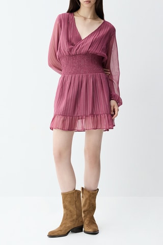 Robe patineuse - Vieux rose