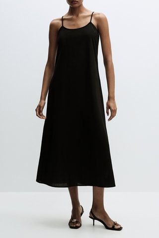 Robe midi - Noir