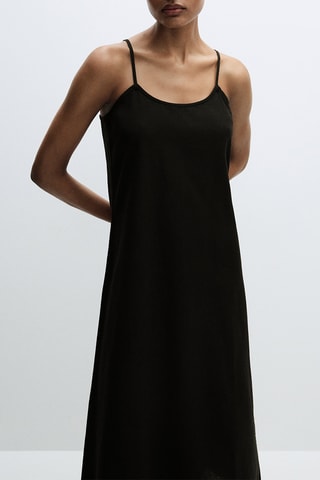 Robe midi - Noir