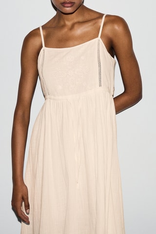 Abito midi - Beige