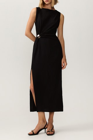 Robe midi - Noir